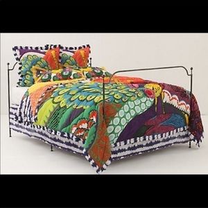 Queen Size Anthropologie Pavo Quilt